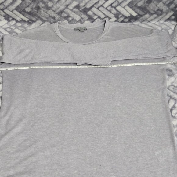 COS Oversized Gray Wool Blend T-shirt Size M - Picture 8 of 9